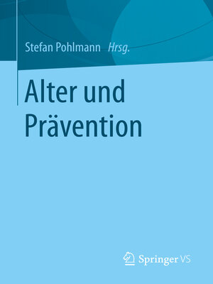 cover image of Alter und Prävention
